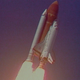 Archival image of the Challenger space shuttle